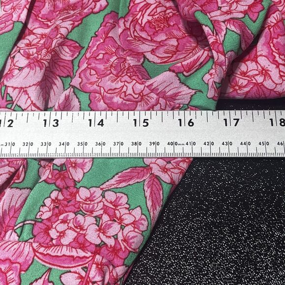 Love X Design Isla Crepe Maxi Dress Womens XS Floral Button Up Cottagecore Pink - Picture 12 of 16